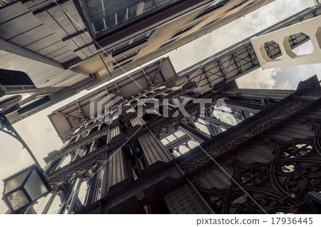 Santa Justa Lift in Lisbon Santa Justa Lift in Lisbon 17936445