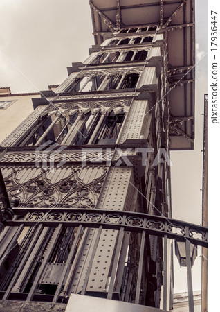 Santa Justa Lift in Lisbon 17936447