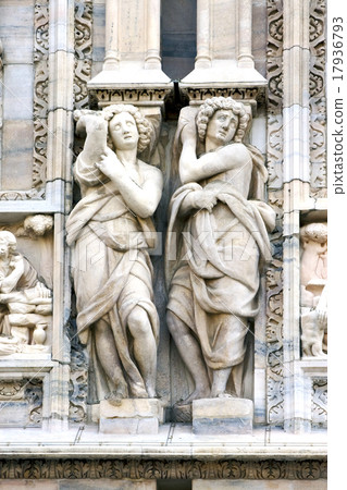 statue of a women in the front statue of a women in the front 17936793