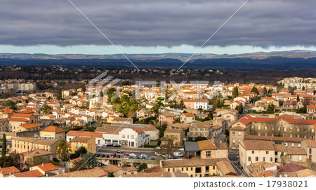 View of Carcassonne from the fortress - Languedoc View of Carcassonne from the fortress - Languedoc 17938021