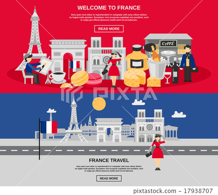 France Banner Set 17938707