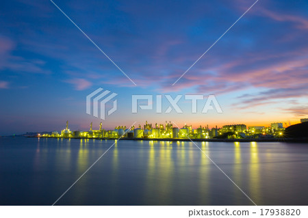 Factory night view 17938820