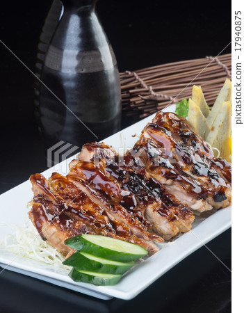 grilled chicken on the background grilled chicken on the background 17940875