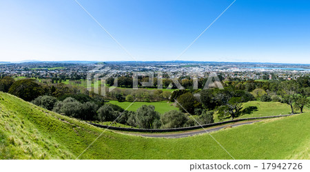Panorama view from the One Tree Hill,Auckland  17942726