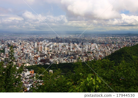 從三角看見的札幌市區的看法~4 17944530