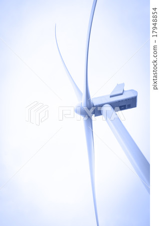 Wind turbine. Toned. 17948854