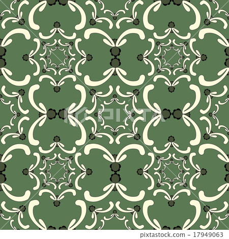 Ornamental seamless pattern. Vintage template. Ornamental seamless pattern. Vintage template. 17949063