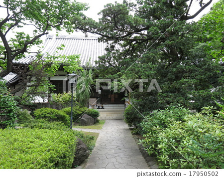 川崎市中原區的Korakuji寺（正殿） 17950502