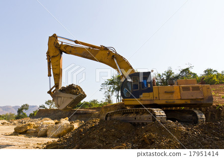 Excavator loader machine Excavator loader machine 17951414