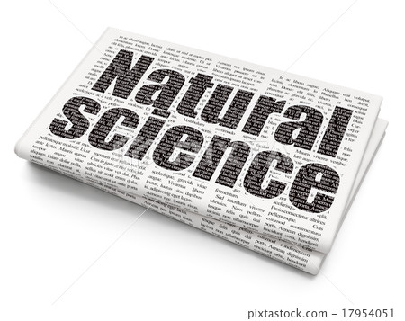 Science concept: Natural Science on Newspaper Science concept: Natural Science on Newspaper 17954051
