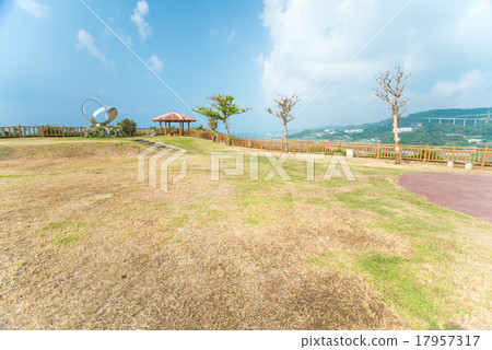 沖繩縣南城市Chinen海角風景 17957317