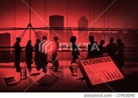 Business People Meeting Discussion Communication Concept 17958090