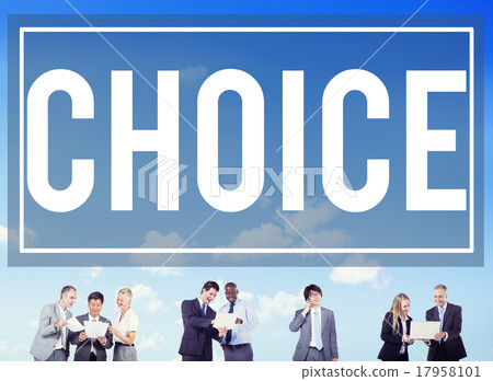 Choice Challenge Making Decision Selection Concept 17958101