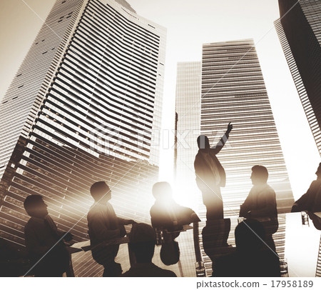 Business People Meeting Discussion Communication Concept Business People Meeting Discussion Communication Concept 17958189