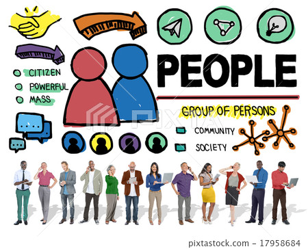 People Person Group Citizen Community Concept 17958684