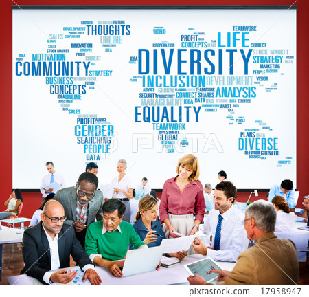 Diversity Community Meeting Business People Concept Diversity Community Meeting Business People Concept 17958947