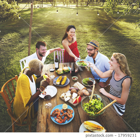 Diverse People Party Togetherness Friendship Concept Diverse People Party Togetherness Friendship Concept 17959231