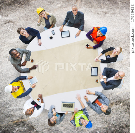 Architect Engineer Meeting People Brainstorming Concept 17959438