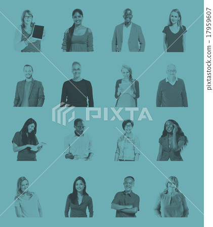 Diverse People Global Communications Technology Concept 17959607