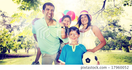 Family Happiness Parents Holiday Vacation Activity Concept 17960052