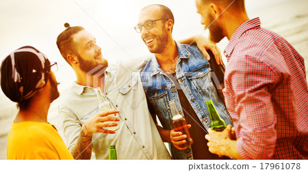 Celebration Cheers Hipster Drinking Together Friends Concept 17961078