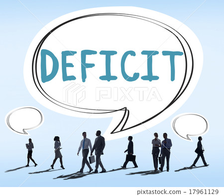 Deficit Risk Loss Deduct Recession Concept Deficit Risk Loss Deduct Recession Concept 17961129
