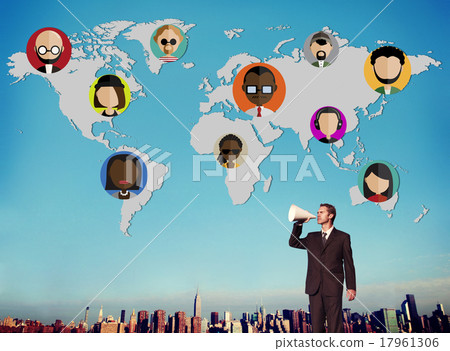 Global Community World People International Nationality Concept 17961306