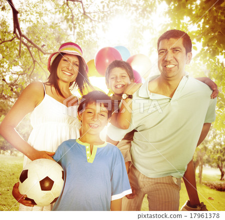 Family Happiness Parents Holiday Vacation Activity Concept 17961378