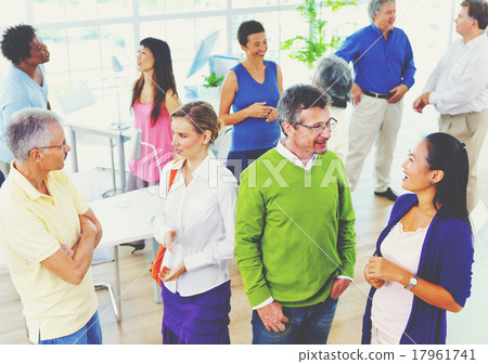 Group Business Meeting Teamwork Collaboration Concept 17961741