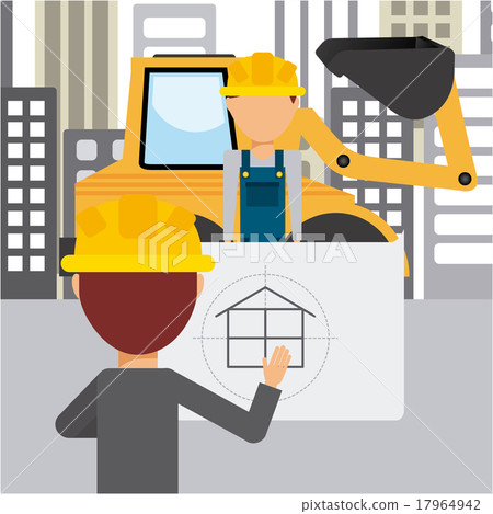 construction concept 17964942