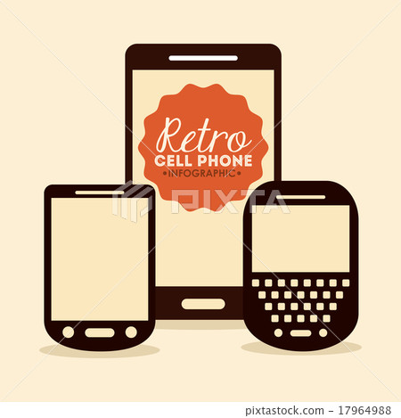 retro cellphone retro cellphone 17964988