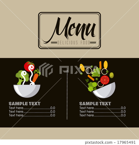 vegetarian menu vegetarian menu 17965491