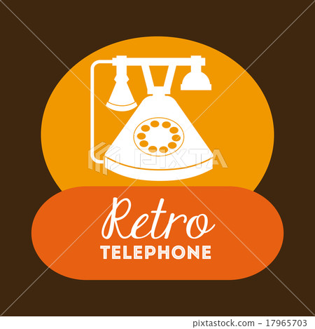 retro telephone 17965703
