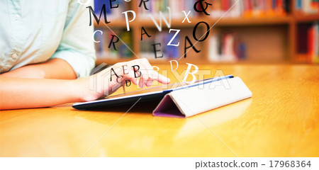 Composite image of letters 17968364