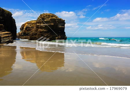 Cliffs at beach Cliffs at beach 17969079