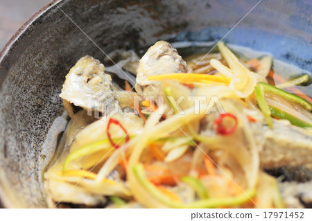 Up bamboo grove of Asian flavor 17971452