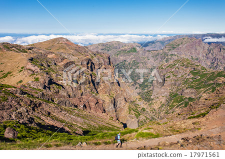 Trekking on Madeira island 17971561