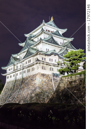Light up of Nagoya castle Light up of Nagoya castle 17972146