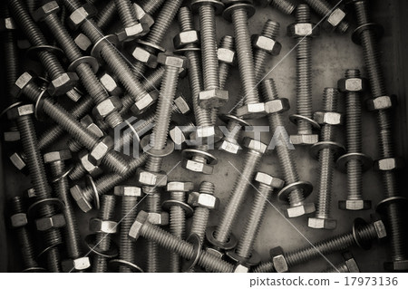 An electric car charging with the power cable  17973136