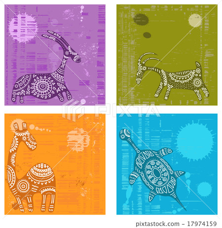 Collection of vector backgrounds  17974159