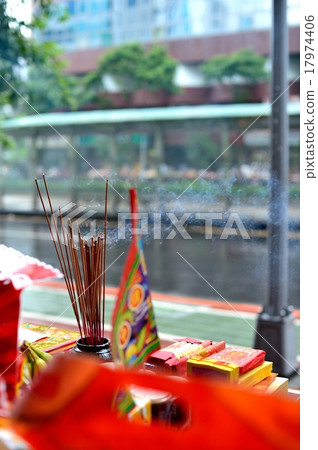 中元普渡-燒香 17974406