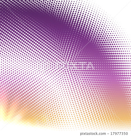 Vector halftone mosaic with sun flares and bokeh Vector halftone mosaic with sun flares and bokeh 17977350