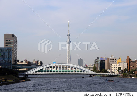 Tokyo Sky Tree and Sumida River Tokyo Sky Tree and Sumida River 17977892