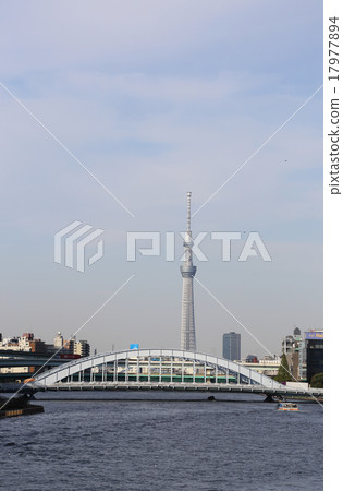 Tokyo Sky Tree and Sumida River Tokyo Sky Tree and Sumida River 17977894