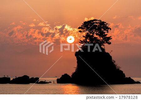 [富山縣] Ameyama海岸的光線 17978128