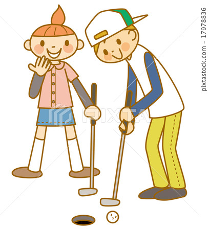 Golf with family Golf with family 17978836