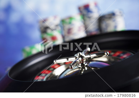 Roulette gambling in a casino 17980816