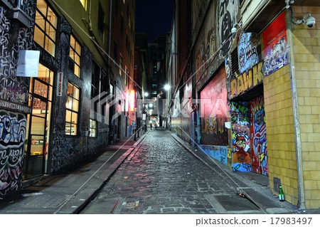 澳大利亞墨爾本，Hosier Lane塗鴉 17983497