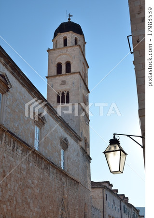 Bell tower of the Dubrovnik Franciscan monastery 17983539