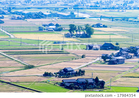 [富山]大部市的田園風光 17984354